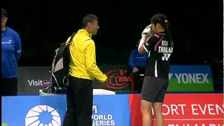 SF - WS - Wang Yihan vs Inthanon Ratchanok - 2011 Yonex Denmark Open