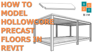 How to Model Precast Hollowcore Plank Floors in Revit