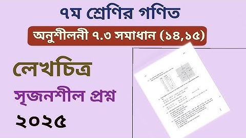 Class 7 math page 118 ll class 7 math chapter 7.3 2025 l ৭ম শ্রেনির গণিত ২০২৫ অনুশীলনী ৭.৩