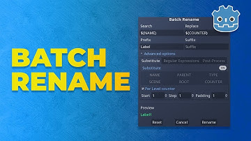 Batch Rename Nodes in Godot (tutorial)