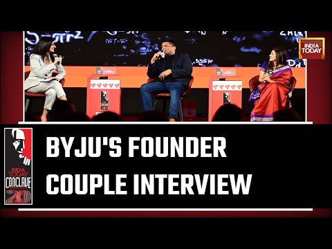 Byju's Founder Couple At India Today Conclave 2023 | Love In The Time Of Start-Ups