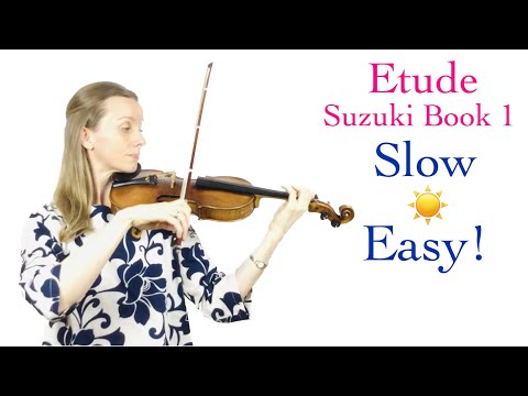 Etude - Super Easy Play Along in SLOW tempo!