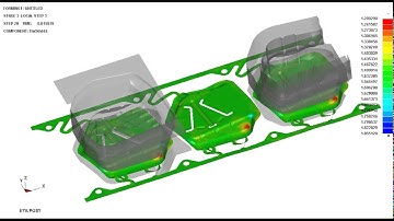 Forming Simulation Thickness Mapping with DYNAFORM