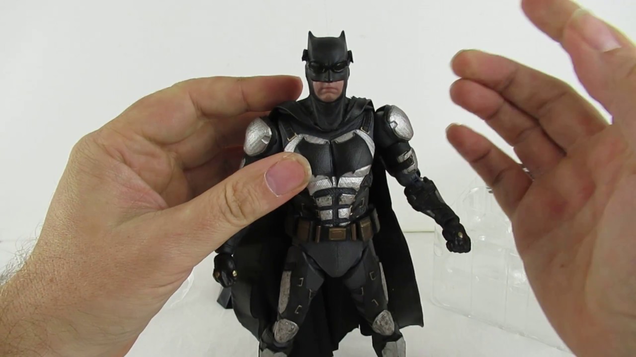 Beast kingdom Tactical suit batman justice league action figure unboxing