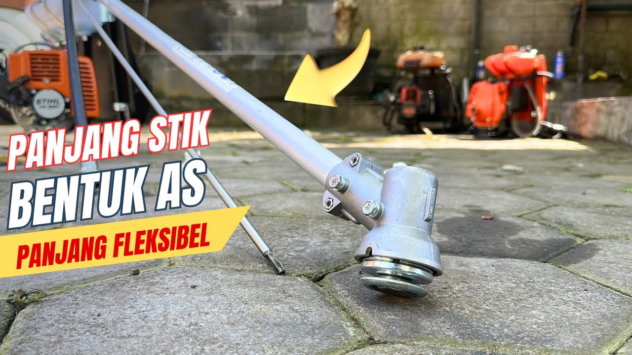 Ukuran Flexibel dan Stik Mesin Potong Rumput Stihl FR 3001
