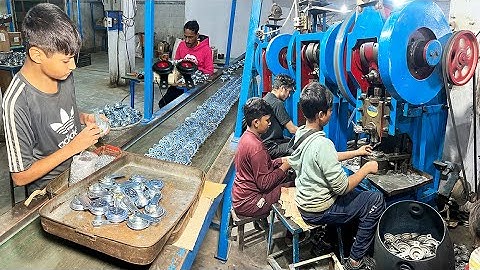 Amazing Manufacturing Process Of Honda Horn In Factory || Mass Production Process Of Bike Horn