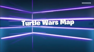 Make your own TURTLE WARS map in Season 4