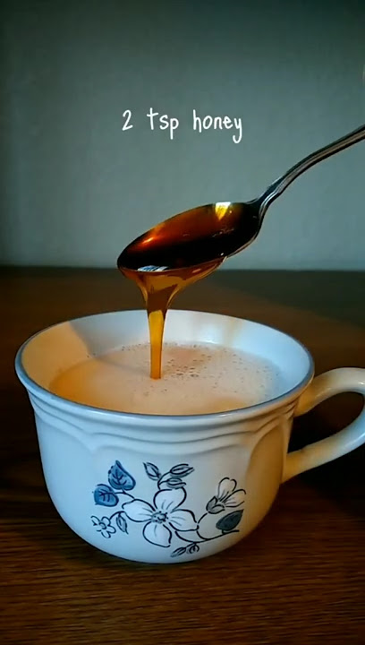 ✨Ponyo's Honey Milk Tea | Easy Recipe✨