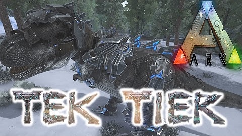 ARK Survival Evolved Tek Tier - Transmitter Replicator - T- Rex Saddle - Free with PS Plus