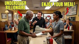 Undercover Billionaire Orders Food At His Diner — Then Black Waitress Wrote 3 Words, He Froze