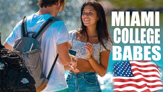 Picking Up College Girls IN MIAMI!🇺🇸