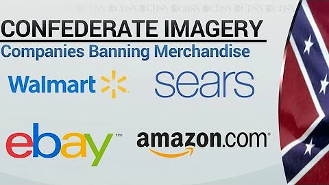 Major retailers pull Confederate flag merchandise