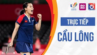 🔴LIVE: Việt Nam - Indonesia Cầu lông/Badminton l Sáng 17/05 - SEA Games 31
