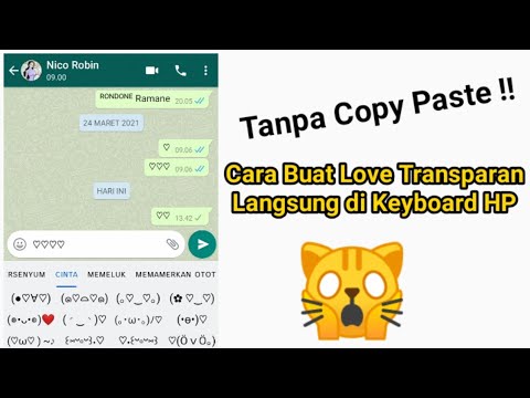 Video: Cara Membuat Emoji Di Keyboard