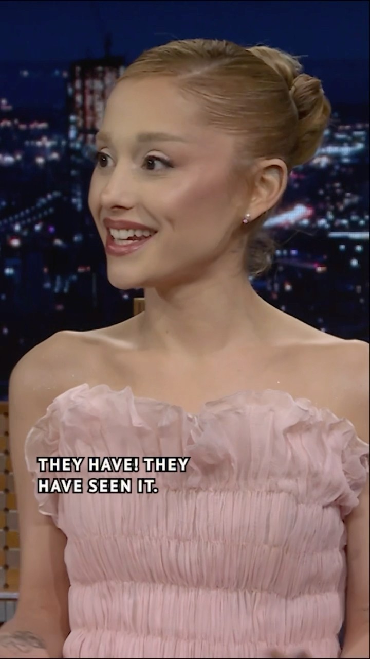 #ArianaGrande shares how she wanted to honor the original cast of #Wicked in #WickedMovie!