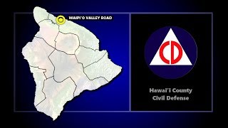 Civil Defense: Waipio Valley Road Restriction (Apr. 12, 2018)