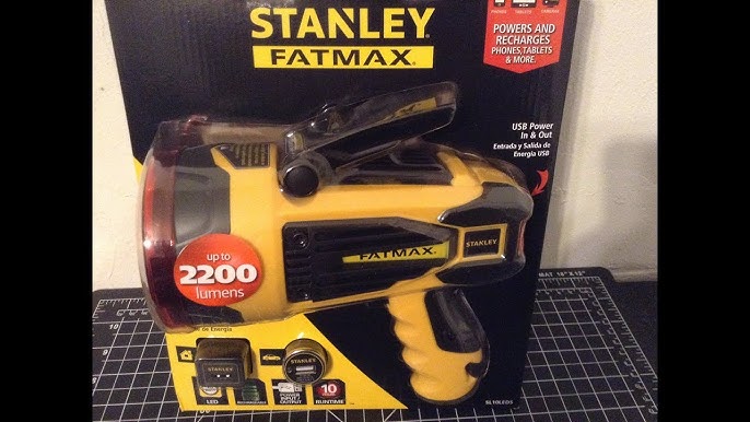 Stanley Fatmax 10-Watt LED Lithium-Ion Rechargeable Spotlight Review