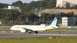 Airbus A321 - Air Busan - HL7723 - Fukuoka - Décollage