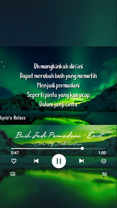 BUIH JADI PERMADANI - EXIST | COVER BY ZIELL FERDIAN (Lirik)