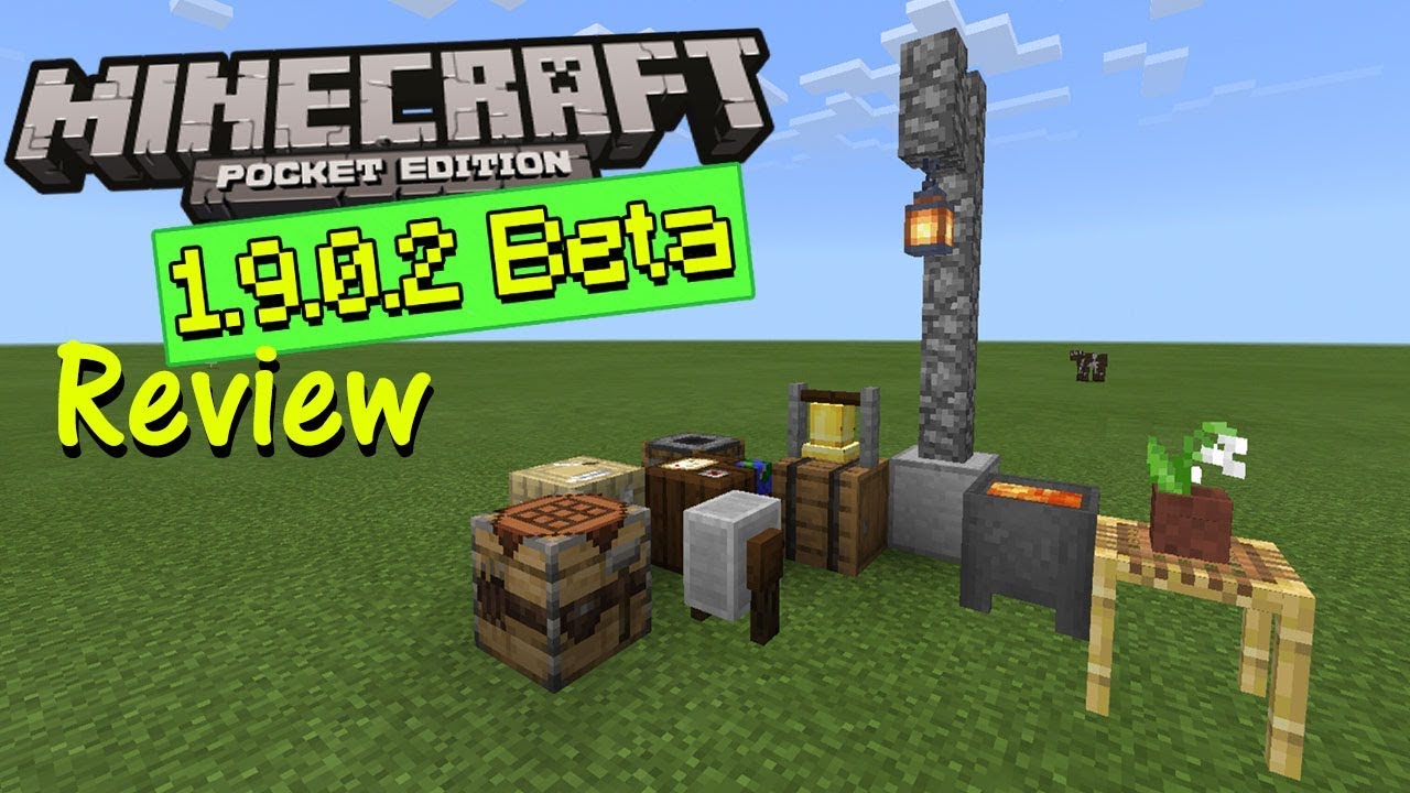 Minecraft PE 1.9.0.2 Beta Update Review - Grindstone, Cartography