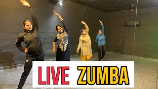 Morning live Zumba workout with Bollywood song 🔥 fast fat burn 🔥