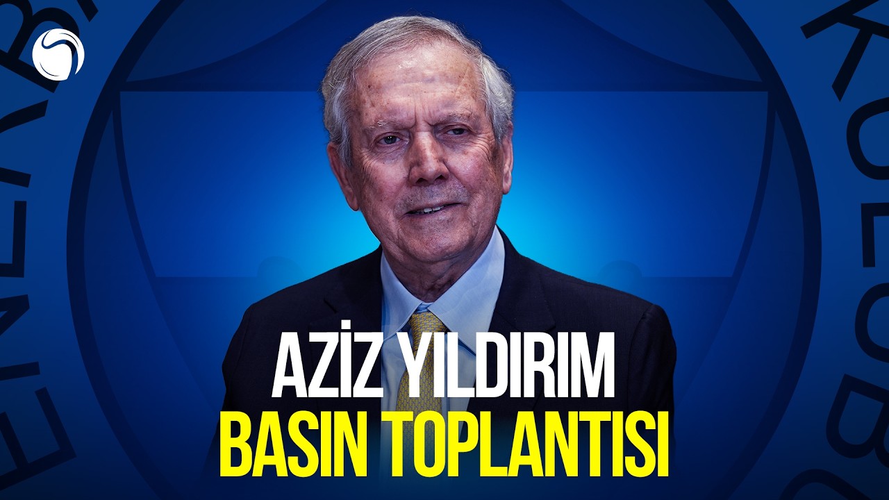 CANLI 🔴 Aziz Yıldırım Basın Toplantısı Düzenliyor | Sky Spor