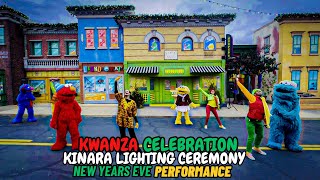 Kinara Lighting Ceremony | New Years Eve Performance | Kwanzaa Celebration Sesame Place Philadelphia