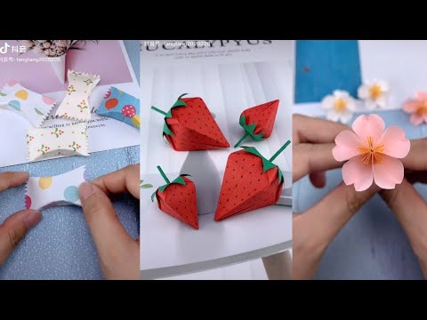 【抖 音】 Nhà Douyin |  1 Tự làm gấp giấy origami đẹp (ʘᴗʘ✿)
