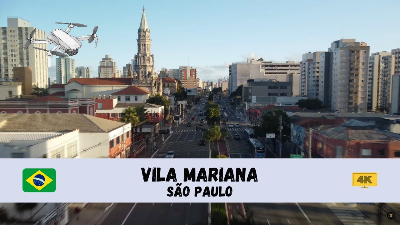 [4K] 🇧🇷 Vila Mariana, São Paulo - by drone 🇧🇷