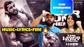 The Liger Hunt Theme | Lyrical Teaser Reaction | Vijay Deverakonda | Vikaram Montrose |