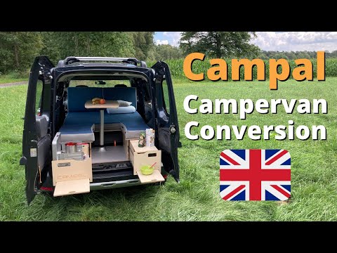 Campal campervan conversion | Use car as campervan! Official video + Explanation of all functions