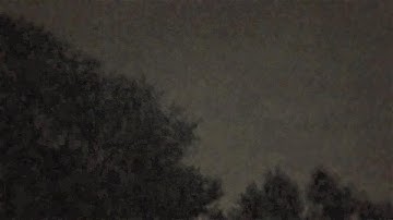 Actual Video Footage of the Comet