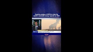 Countries pledge at COP28 to triple the world's renewable energy capacity by 2030