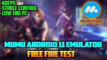 Free Fire On Android 11 Based MuMu Emulator | 60FPS | FPS Test