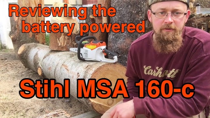 MSA 200 C-BQ, Lithium-Ion Powered Chainsaw