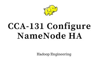 CCA131   Configure   Configure NameNode HA
