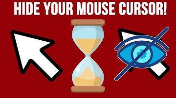 How to Automatically Hide Your Mouse Cursor After a Set Amount of Time or on a Key Press