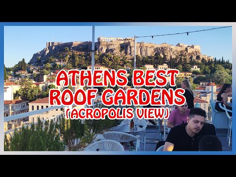 Athens : Best Rooftop Bars x Restaurants
