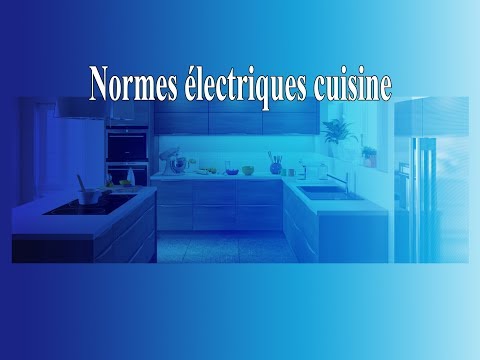 Vidéo: Câblage électrique Dans La Cuisine