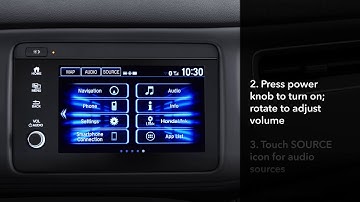 Honda HR-V: How to Use Basic Audio Controls: Display Audio Models