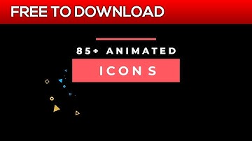 85+ Animated Icons | After Effects Template | Free Download