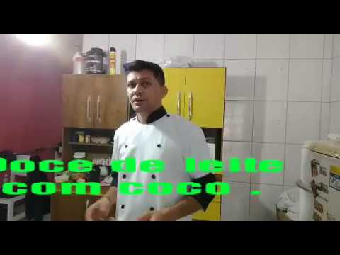 Meu Doce de leite e coco . Receita da minha mãe. te agradeço preto no branco