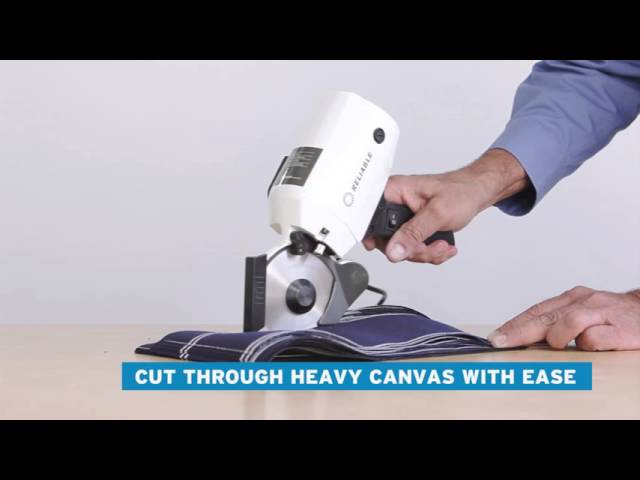 Reliable 1500FR Cloth Cutter - YouTube