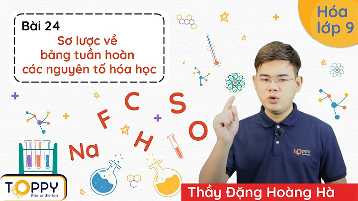 Bảng tuần hoàn nguyên tố hóa học dạng ngắn năm 2024