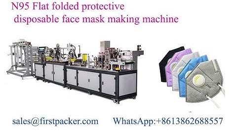 N95 particulator face masks making production line,fully automatic folding mask maker