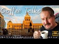 Очаровательный город при закате! Вечерняя прогулка по Праге, Вацлавская площадь. Coffee Talks #006