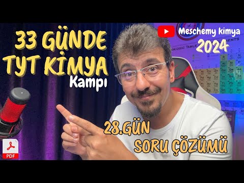 Karışımlar 4 Soru Çözümü | 33 Günde TYT Kimya Kampı | Z Takımı | 10. Sınıf | 28.gün