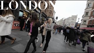 London West End Walk | Piccadilly Circus to Covent Garden | March 2023[4K HDR]