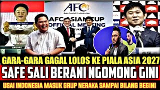 AKUI MALU DENGAN INDONESIA.!! Reaksi Berani Safe Sali Usai Timnas Gabung Grup NERAKA Di Piala Asia