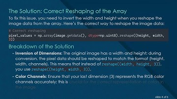 Fixing Image to Array Conversion Issues: A Guide for Python Users